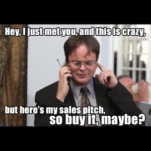 Dwight Schrute says, “Make an Offer!”